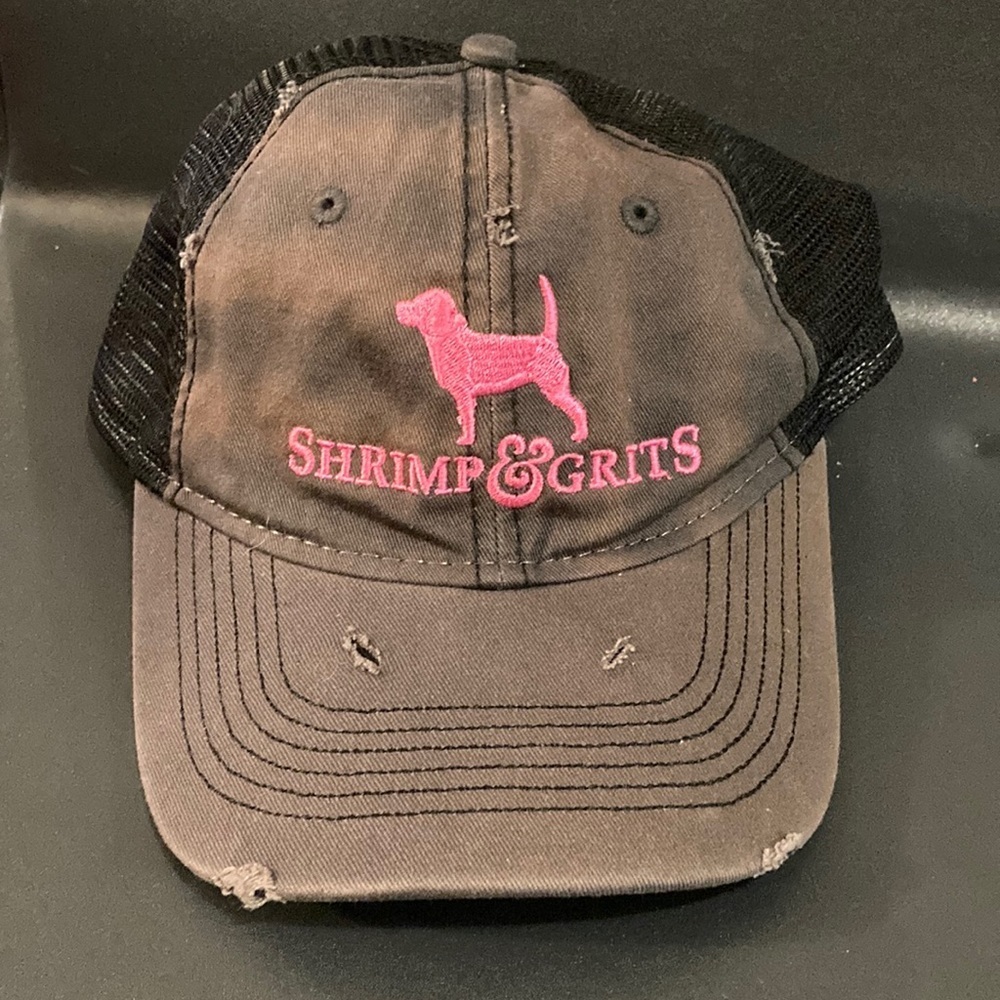 Distressed hat. Women’s. Shrimp & Grits. Sportsman brand